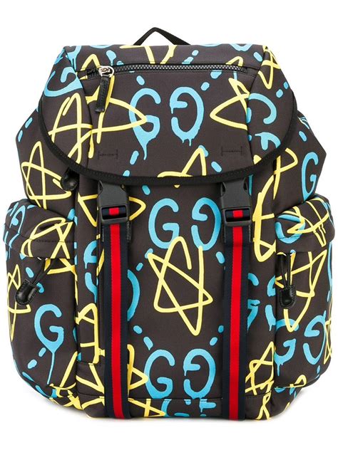 gucci backpack ghost stars|gucci ghost art.